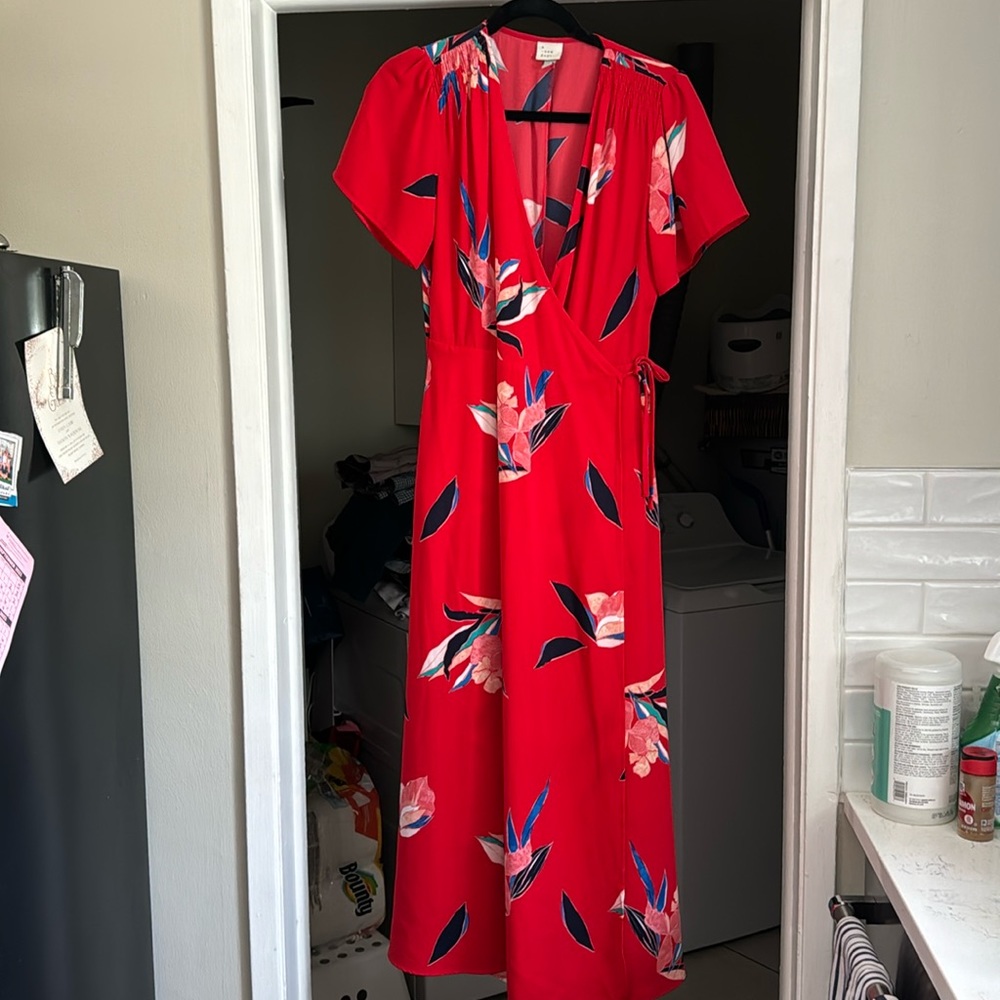 Midi Wrap Dress